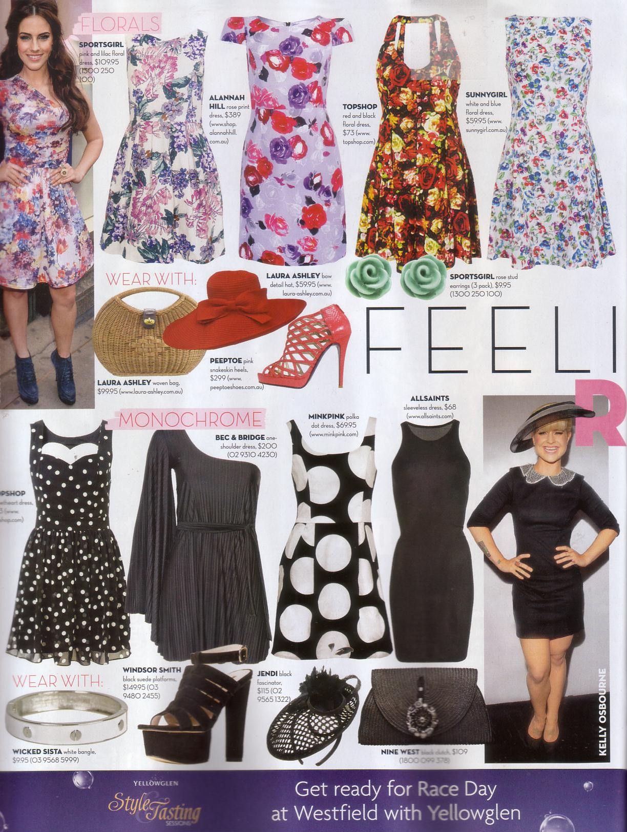 Sunny Girl – Famous Oct 10 2011 – Sunny girl vintage inspired floral dress
